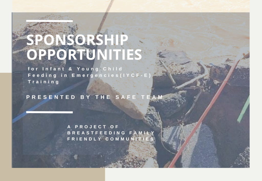 Sponsorship opportunities