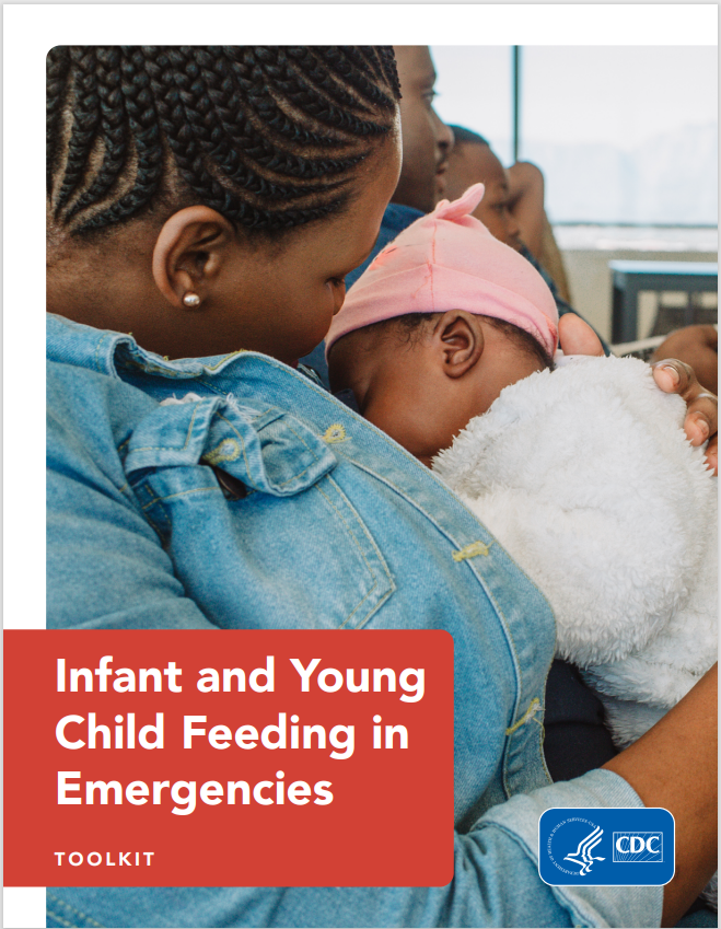 Cover of the CDC Infant and Young Child Feeding in Emergencies Toolkit